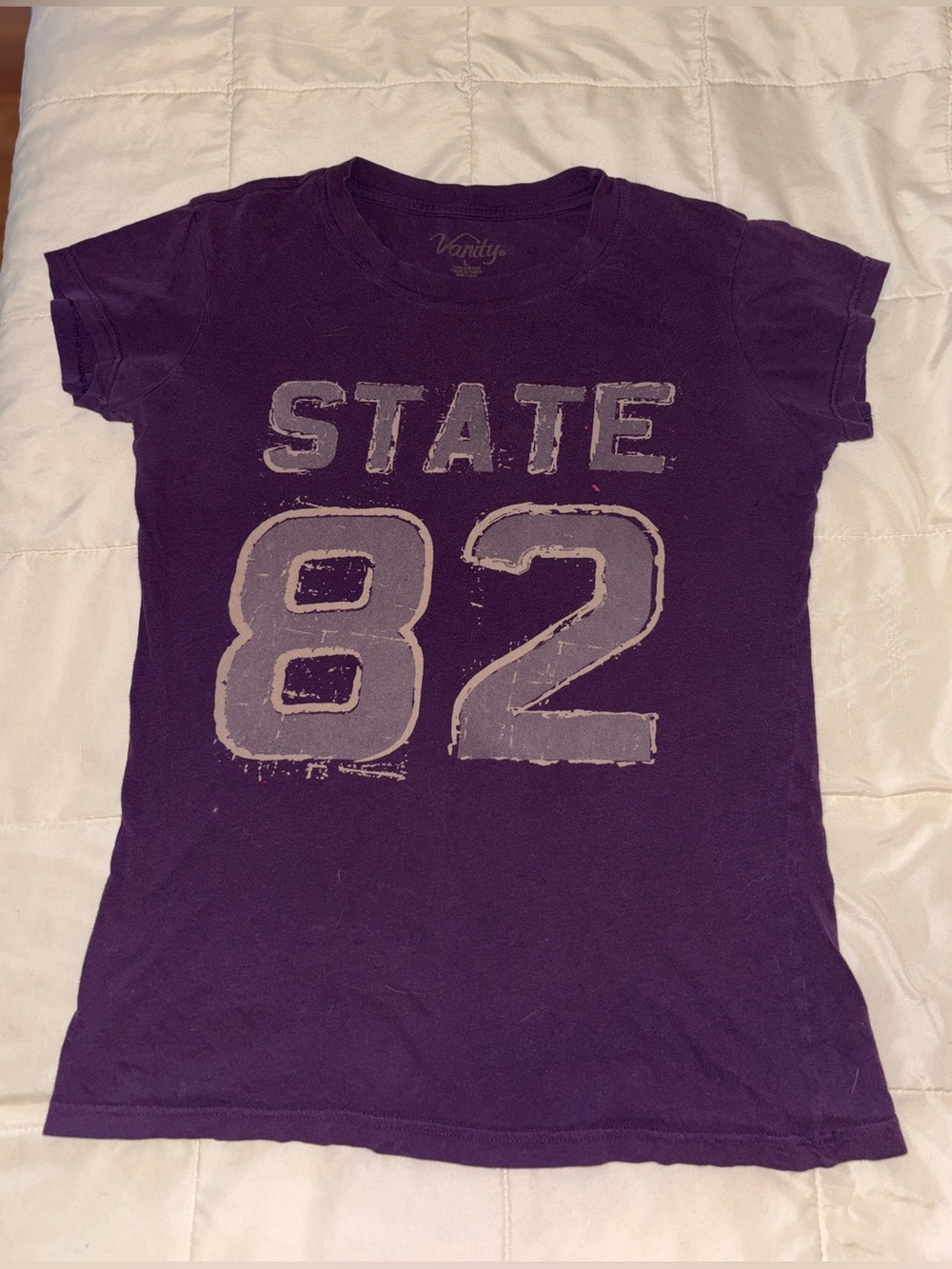 Purple "State 82" Graphic Tee